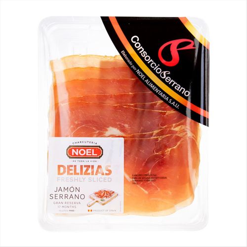 Presunto Cru Espanhol Serrano Reserva Noel 100g
