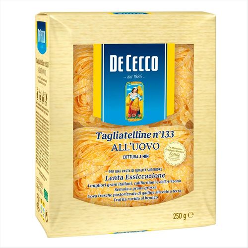 Tagliatelline all'Uovo Italiano De Cecco nº 133 250g