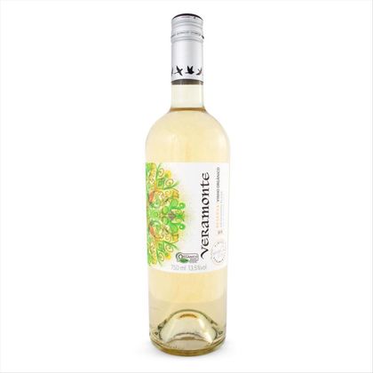 Vinho Branco Chileno Orgânico Veramonte Sauvignon Blanc Reserva  Garrafa 750 mL