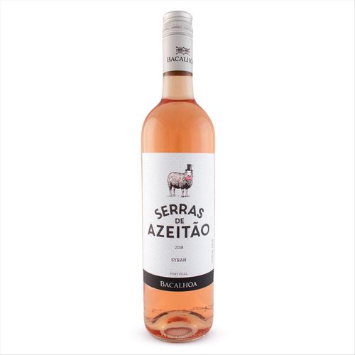 Vinho Rosé Português Serras de Azeitão Garrafa 750ml