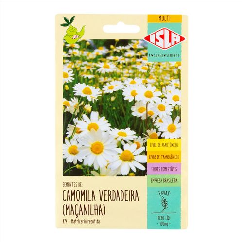 Sementes de Camomila Isla