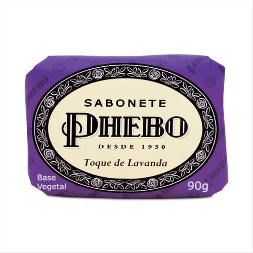 Sabonete Vegetal Glicerinado Phebo Toque De Lavanda 90g