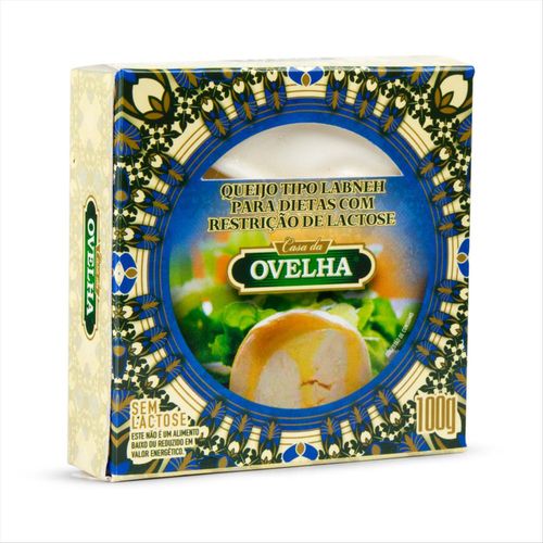 Queijo Tipo Labneh Sem Lactose Casa Da Ovelha  100g
