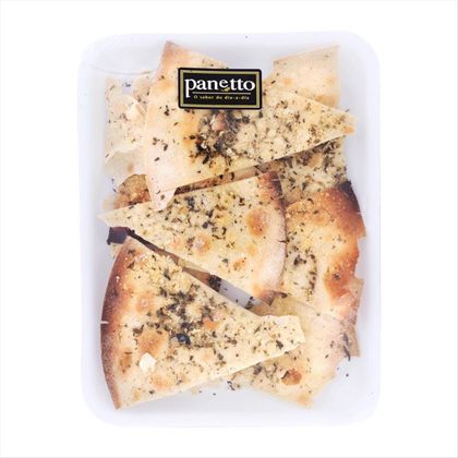 Pizza Branca Panetto Parmesão E Orégano Bandeja 100g