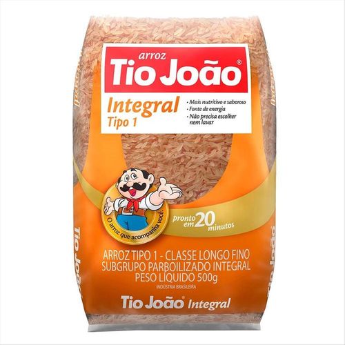 Arroz Integral Tio João 1kg