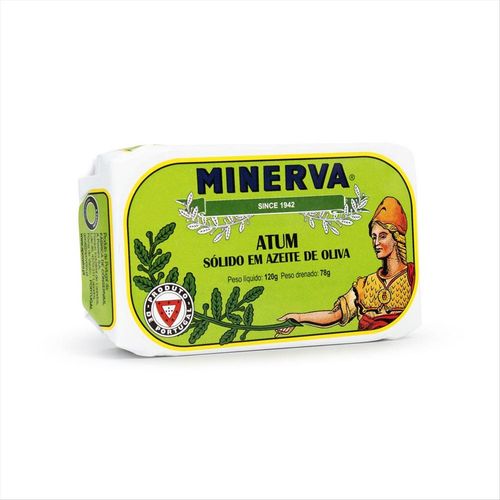 Atum Português Sólido Em Azeite Minerva Lata 120g