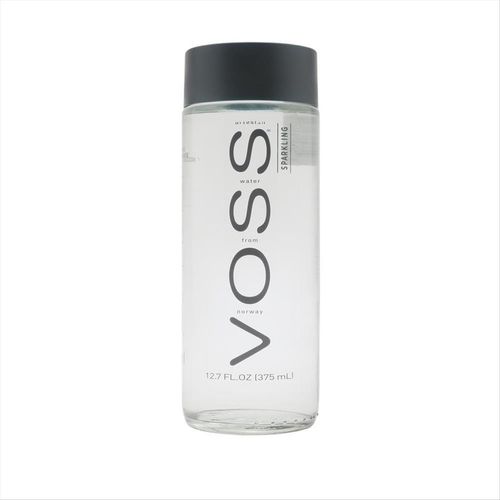 Água Mineral Com Gás Norueguesa Voss Vidro 375ml