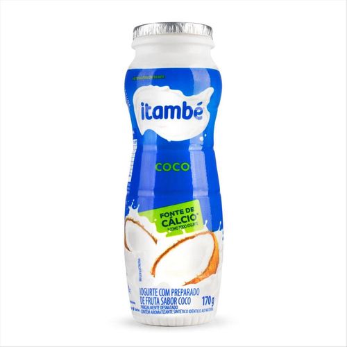 Iogurte Liquido Itambé Coco Garrafa 170g