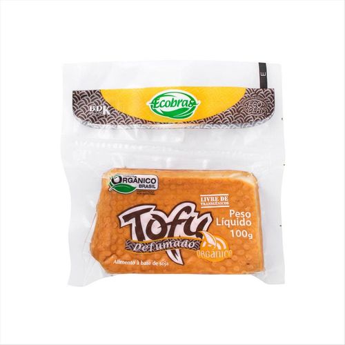 Queijo Tofu Defumado Orgânico Vegano Ecobras A Vácuo 100g