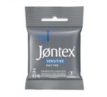 Preservativo Jontex Sensitive Pacote Com 3 Unidades