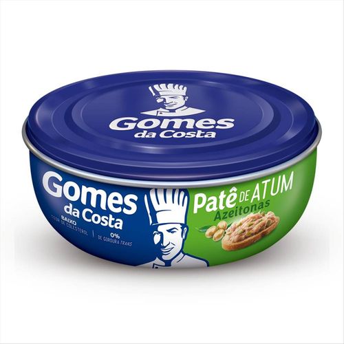 Pate de Atum com Azeitonas Gomes da Costa Pote 150g