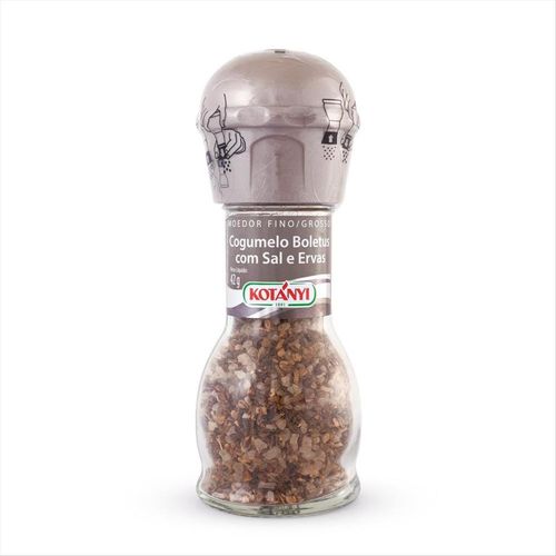 Cogumelo Boletus Desidratado com Sal e Ervas Kotanyi Moedor 42g