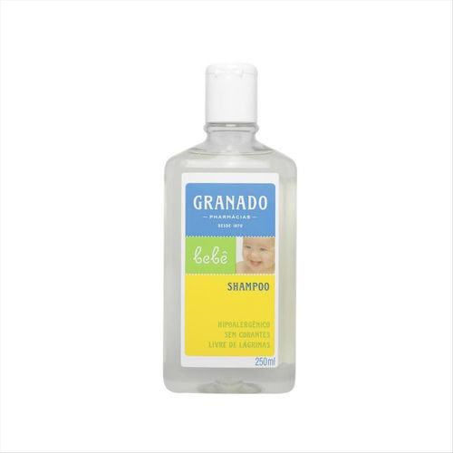 Shampoo Infantil Sem Corantes Granado Bebê 250ml