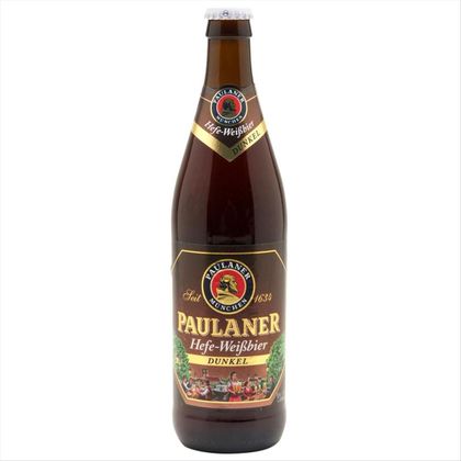Cerveja Paulaner Hefe Weißbier Dunkel Weissbier Garrafa  500ml
