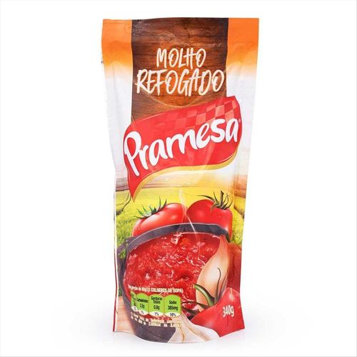 Molho De Tomate Refogado Pramesa Sachê 340g