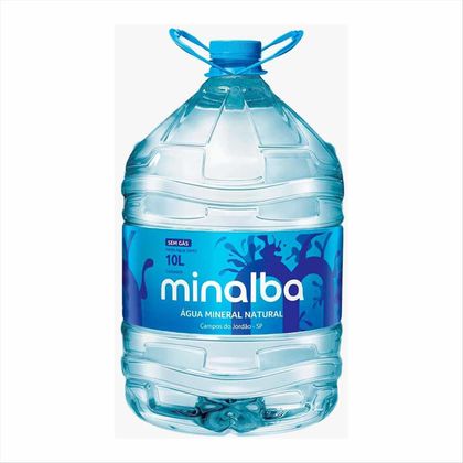 Água Mineral sem Gás Minalba Galão 10 L