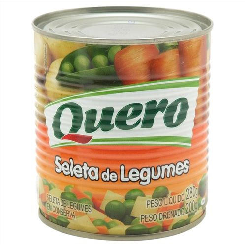 Seleta De Legumes Em Conserva Quero 200g