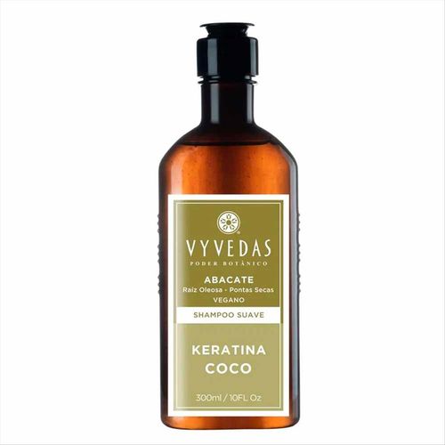Shampoo Vegano Vyvedas Abacate 300ml