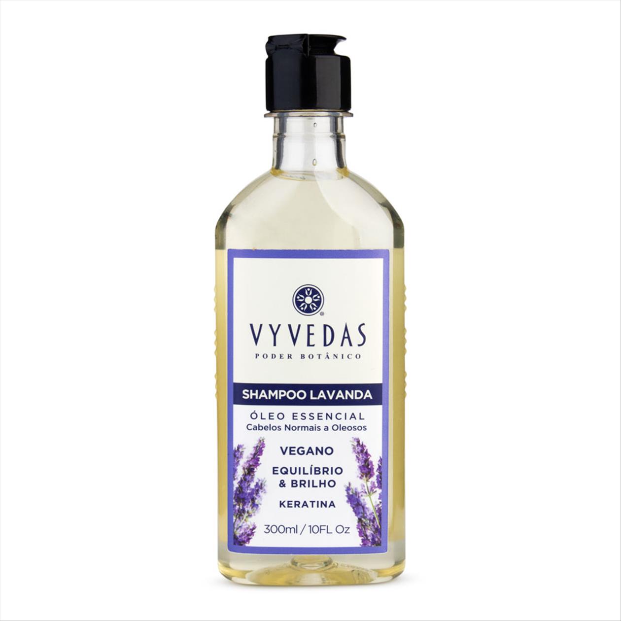 Shampoo Vegano Vyvedas Lavanda 300ml Zona Sul