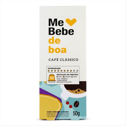 Cápsulas de Café Me Bebe de Boa 50g