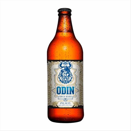 CERVEJA ODIN PILSEN GARRAFA 600ML