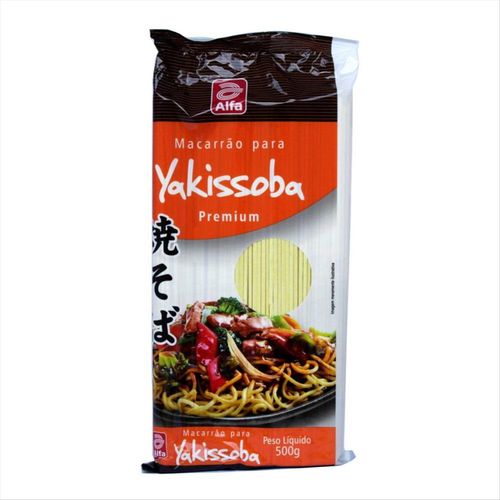 Macarrão Para Yakissoba Alfa 500g