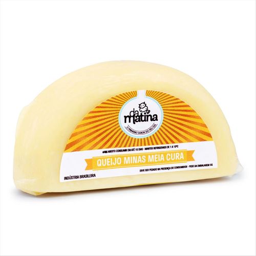 Queijo Meia Cura Da Matina 500g