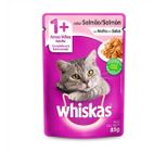 Ração Para Gatos Whiskas Adulto Úmida Salmão Sachê 85g