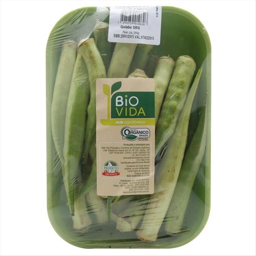 Quiabo Orgânico Bio Vida 300g