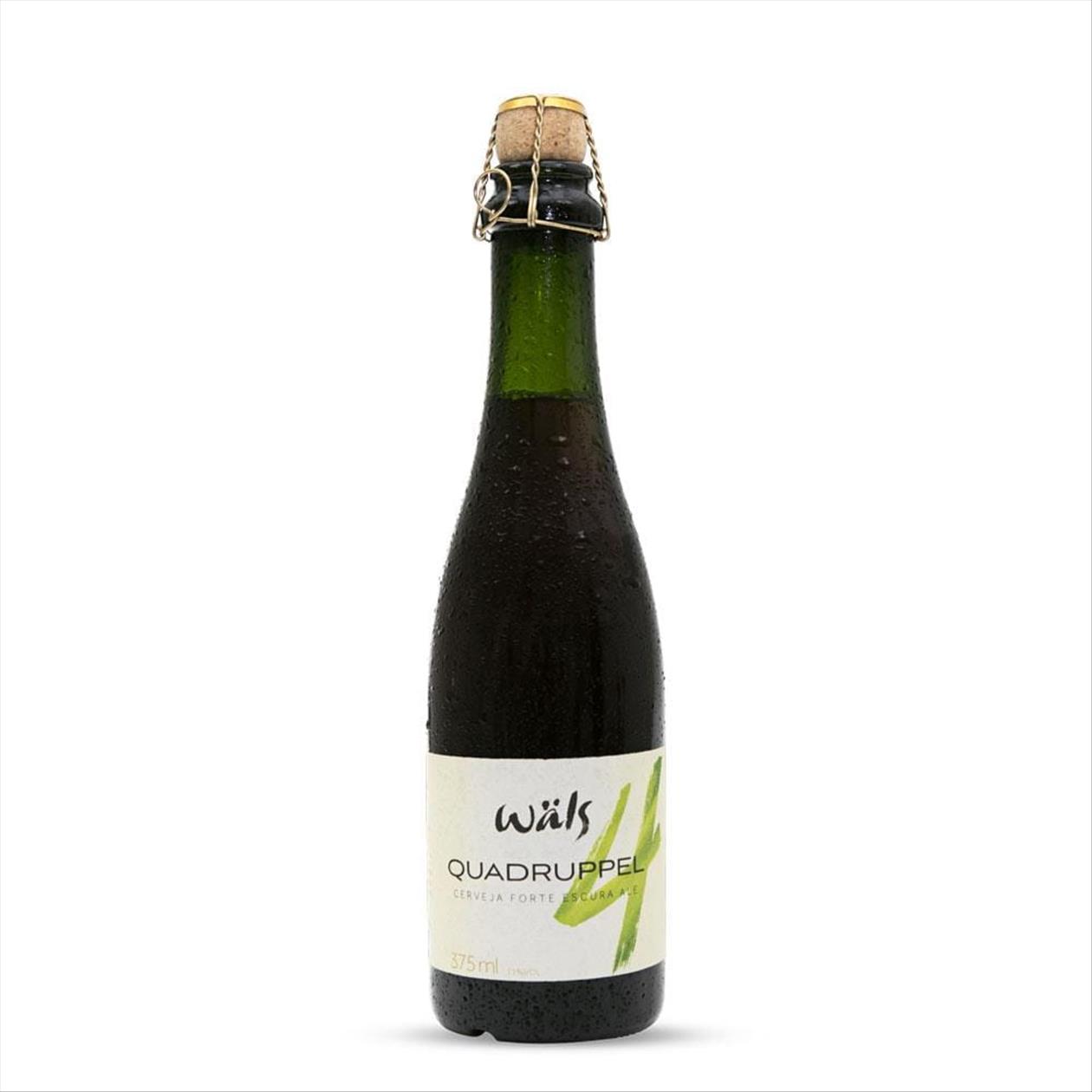 Cerveja Brasileira Wäls Quadruppel Ale Belgian Quadrupel Garrafa 375ml