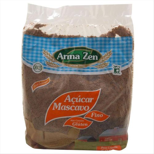 Açúcar Mascavo Arma Zen Pacote 500g