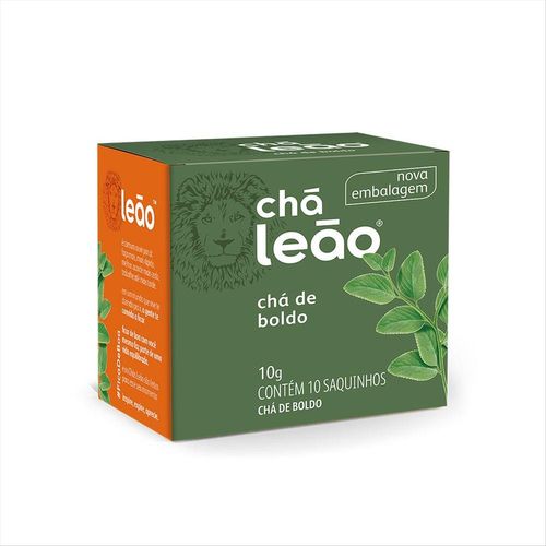 Chá Leão Boldo Caixa Com 10 Sachês 10g
