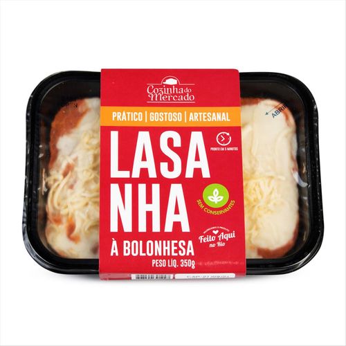 Lasanha À Bolonhesa Cozinha Do Mercado 350g