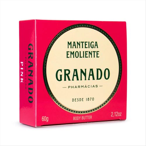 Manteiga Emoliente para os Pés Granado Pink 60g