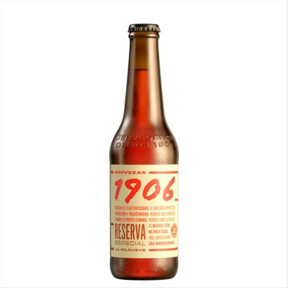 Cerveja Espanhola 1906 Reserva Especial Long Neck 330ml