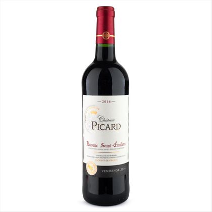 Vinho Tinto Francês Chateau Picard Garrafa 750ml