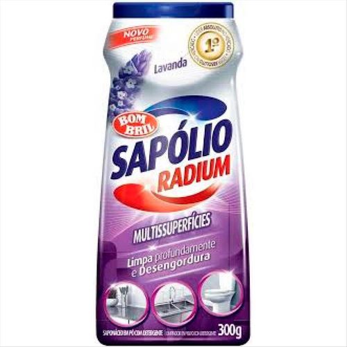 Saponáceo Em Pó Sapólio Radium Lavanda 300g