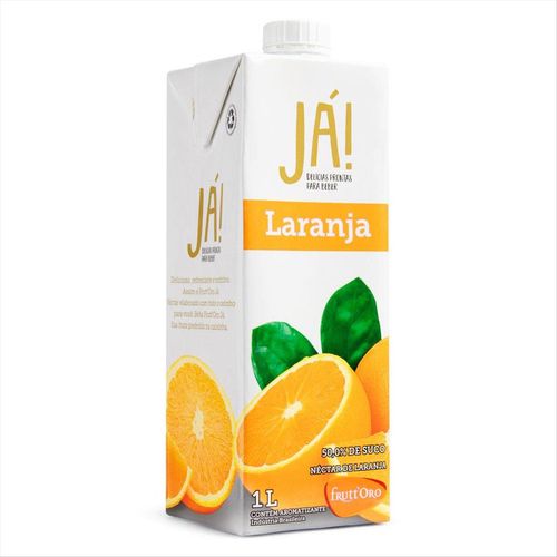 Néctar Já! Laranja Tetra Pak 1L