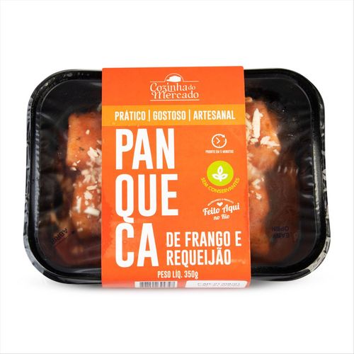 Refeição Completa Cozinha Do Mercado Panqueca De Frango Com Requeijão 320g