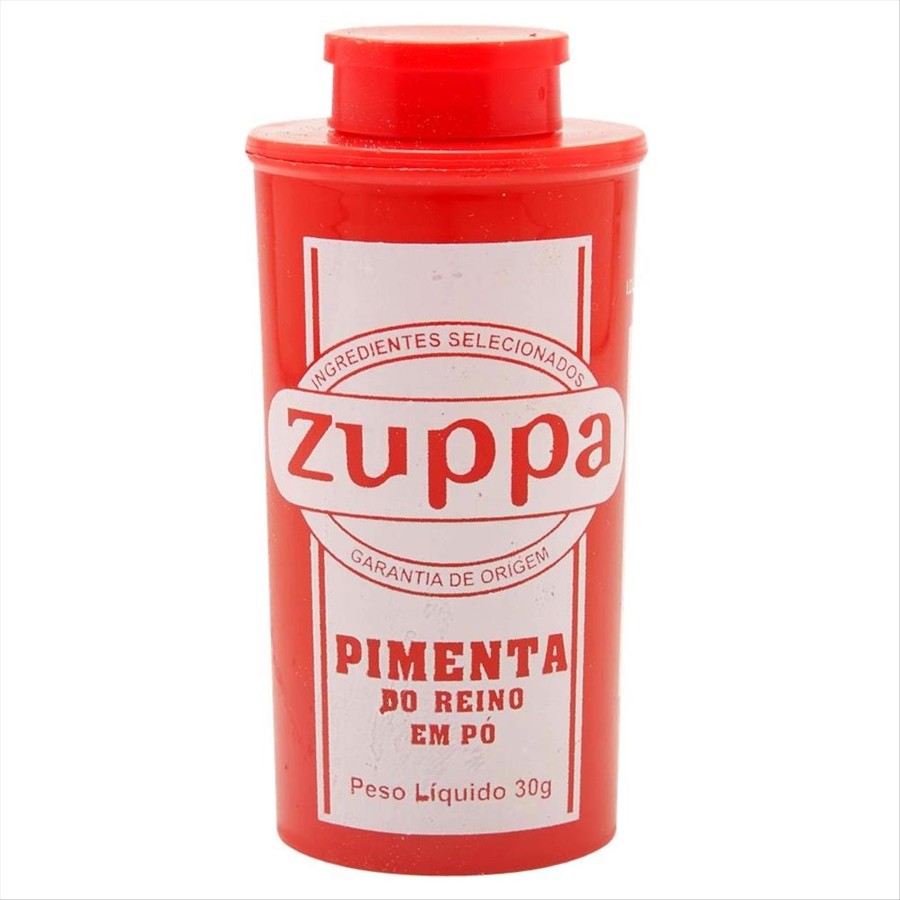 Pimenta-Do-Reino Em Pó Zuppa 30g