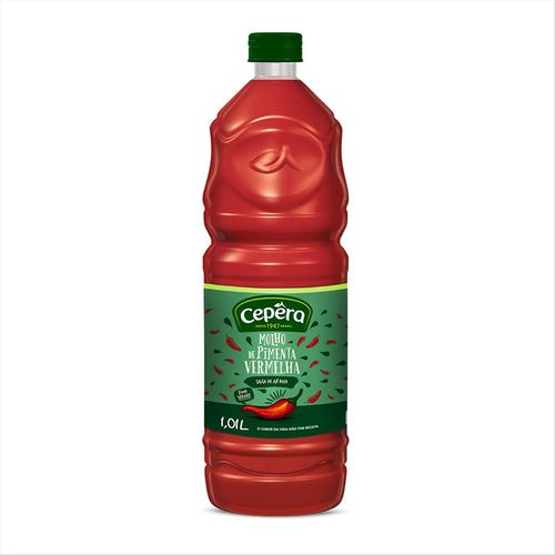 Molho de Pimenta Vermelha Cêpera 1,010L