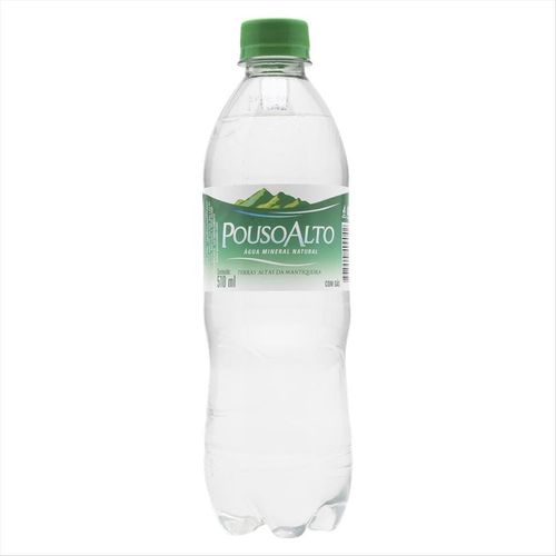 Água Mineral Com Gás Pouso Alto Pet 510ml