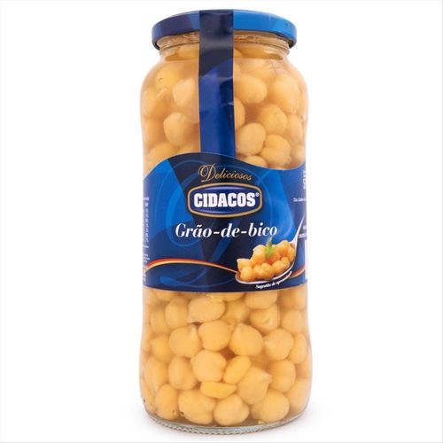 Grão de bico em Conserva Espanhol Cidacos Vidro 400 g