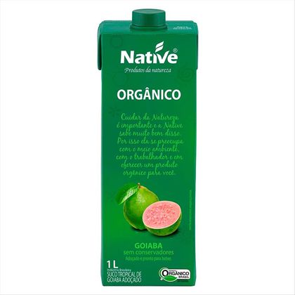 Suco Pronto Orgânico Native Goiaba Tetra Pak 1 L