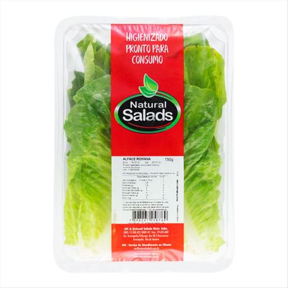 Salada Pronta Natural Salads Alface Romana  150 g