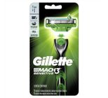 Aparelho de Barbear Gillette Mach 3 Sensitive 3 Lâminas