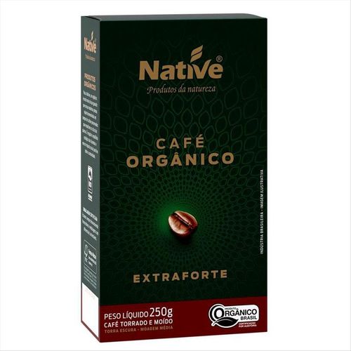 Café Orgânico Native Extra Forte A Vácuo 250g