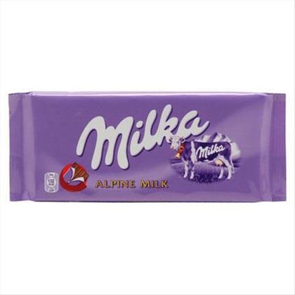 Chocolate ao Leite Suíço Milka Alpine   100 g