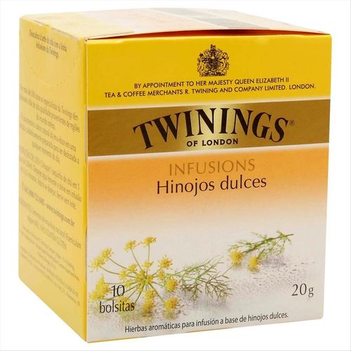 Chá Twinings Of London Infusions Erva-Doce Com 10 Sachês 20g