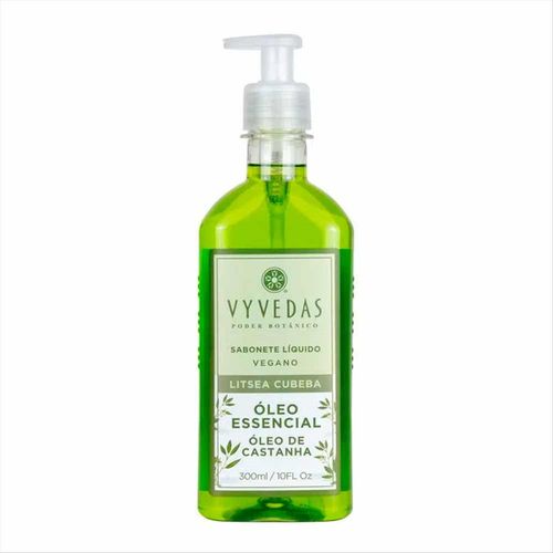 Sabonete Líquido Vegano Vyvedas Litsea Cubeba Pump 300ml